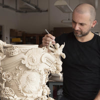 Limitierte Vase "Mittelvase das blühende Frankreich"
